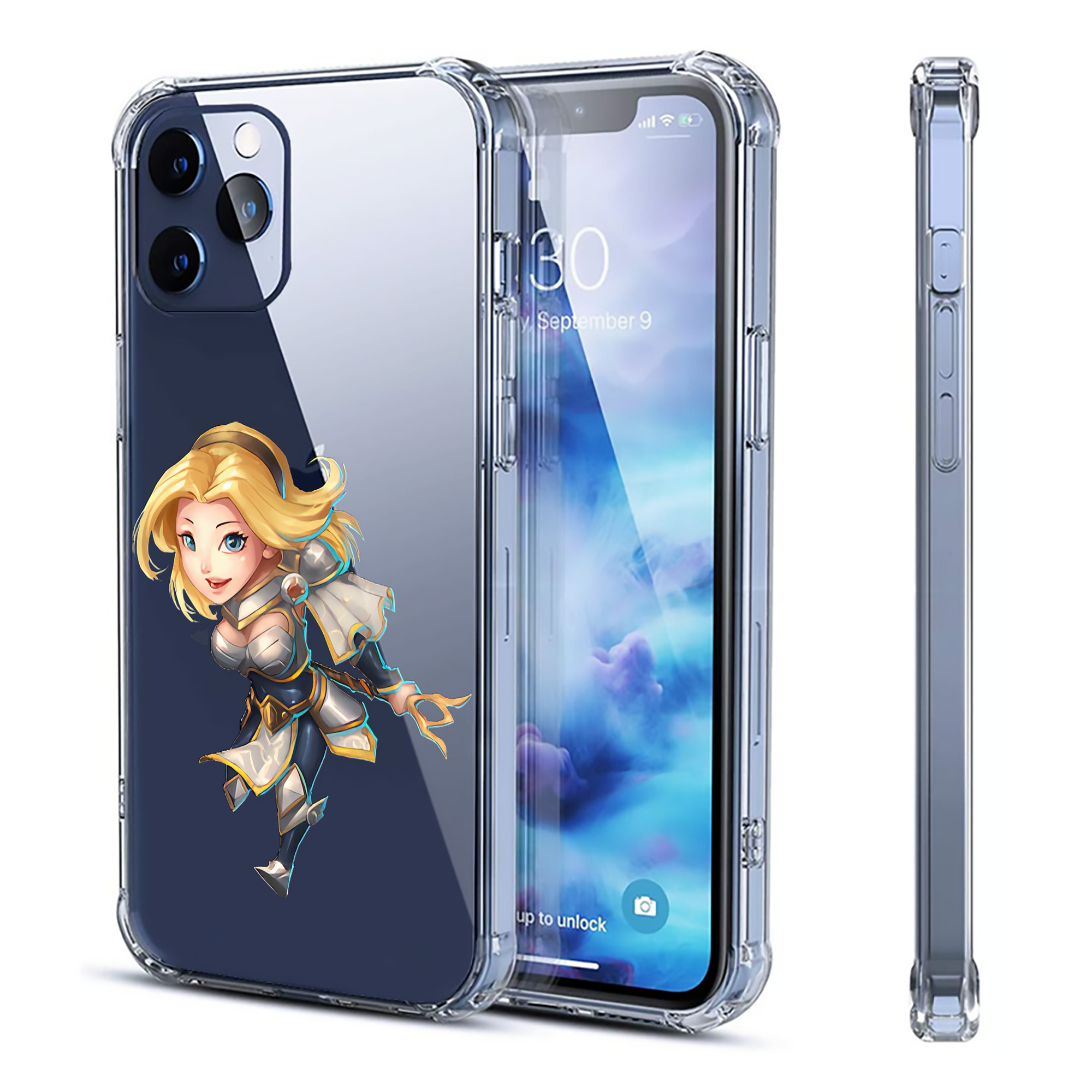 （画像用） リーグ・オブ・レジェンド League of Legends LOL 【iPhone 12シリーズ対応】透明スマホケース（クリアソフトケース）